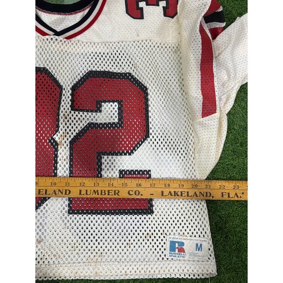 Authentic Vintage Russell Athletic Distressed Jersey - Picture 11 of 11